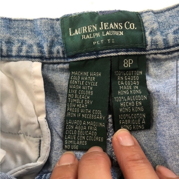 Lauren Jeans Co. shorts size:8P 100% cotton - Picture 10 of 15